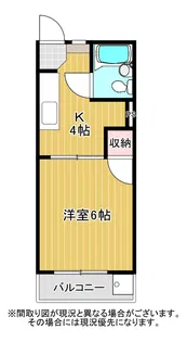 RUNA曲金【2階】の間取り