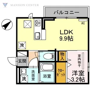 アヴニール12【1階】の間取り