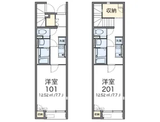 レオネクストクエスタ【2階】の間取り