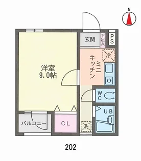 レガーロ保谷【2階】の間取り