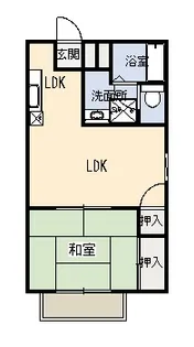 パークサイドスクエア【1階】の間取り