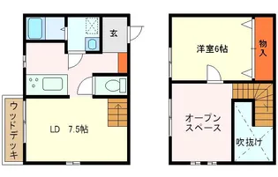 Masterpiece M.C.6【1階】の間取り