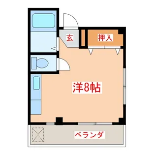 セントラルハイツ大迫【3階】の間取り