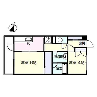 ロイヤルレジデンス【2階】の間取り