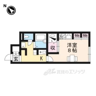 レオパレスマウンテン2【1階】の間取り