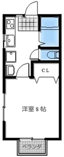 グランビュー並松【2階】の間取り