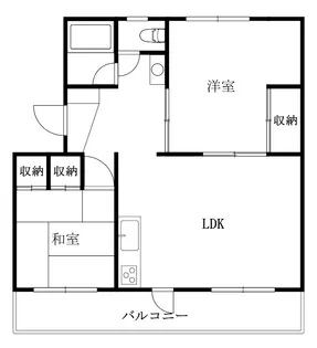 徳島県徳島市南庄町1【マンション】の間取り