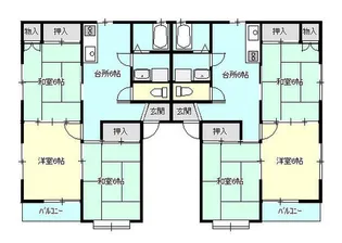 ウインディヒルズあけの平【2階】の間取り