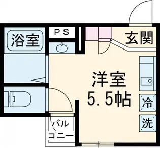 東京都葛飾区堀切6【アパート】の間取り