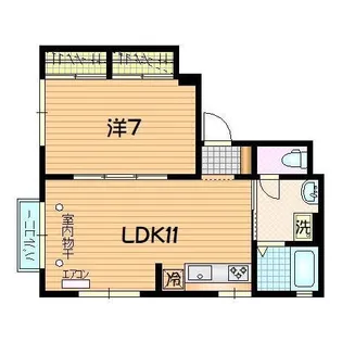 MEGA・STAGE【3階】の間取り