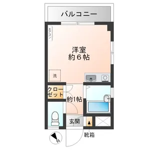カーサKSII【1階】の間取り