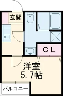 モダンコート祖師谷【3階】の間取り