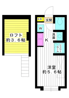 東京都練馬区早宮1【アパート】の間取り
