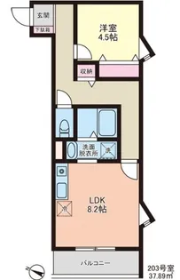 アールメゾン太清居【2階】の間取り