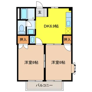 ファミーユBの間取り