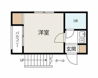 ニチエーイン国分寺【1階】の間取り