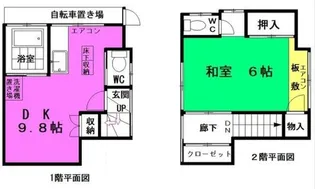 東京都足立区柳原2【一戸建】の間取り
