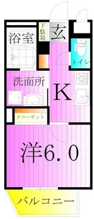 東京都葛飾区金町6【マンション】の間取り