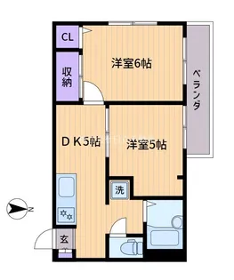 スノードン【4階】の間取り