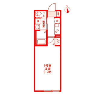 ベイルームHintertux【1階】の間取り