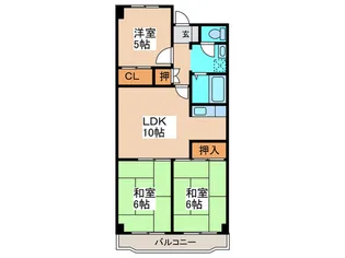 ドルミ・イヌイ【1階】の間取り