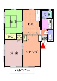 リーベンハイムA【2階】の間取り