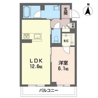 ウォルエ【2階】の間取り