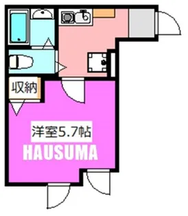 ラクシス田端【1階】の間取り