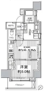 ヒューリックレジデンス駒込【4階】の間取り