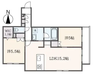 (仮称)千駄ヶ谷2丁目メゾン【2階】の間取り