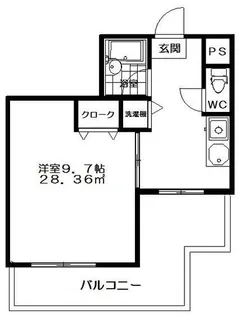 渓山荘【3階】の間取り