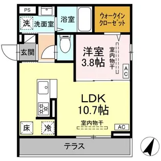 神奈川県相模原市南区相南1【アパート】の間取り