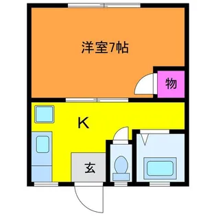 メゾン・アイリス【2階】の間取り