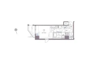 フェニックス川崎参番館【11階】の間取り