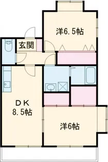 ハウスおがわ【2階】の間取り