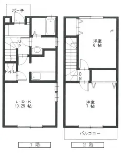 カーサマルナ【1階】の間取り