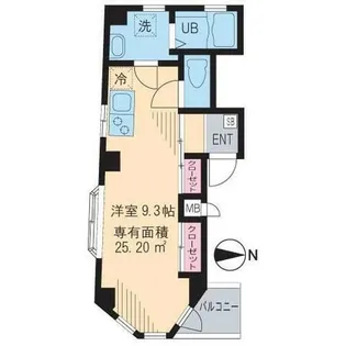 トワ ヴェール上野【3階】の間取り