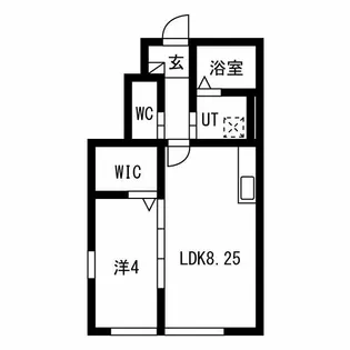 東仙台新築アパート【1階】の間取り