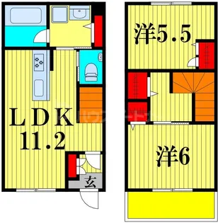 千葉県我孫子市柴崎台4【一戸建】の間取り