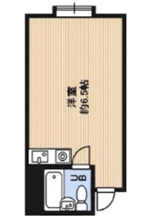 オーシャンハイツ此花【2階】の間取り