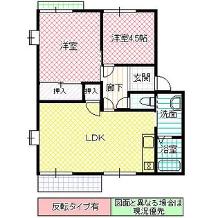 千波アークガーデン B3棟【1階】の間取り