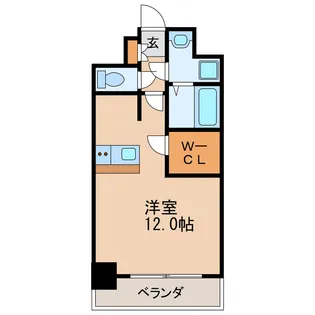 プレサンス栄ブリオ【3階】の間取り