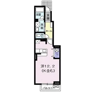 エル・アルバ【1階】の間取り