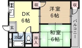 葵マンション【3階】の間取り