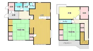 静岡県浜松市中央区大蒲町【一戸建】の間取り