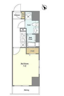 リバーレ日本橋三越前【5階】の間取り
