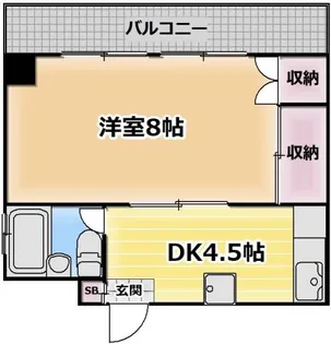 東京都墨田区石原3【マンション】の間取り