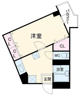 ルート大倉山マンションA【1階】の間取り