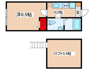アザーレ・パッシオ百合ヶ丘A【1階】の間取り