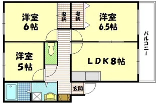 矢野ビル【1階】の間取り